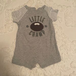 Mud pie football romper